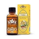 2 Pack Lymphatic Drainage Ginger Oil,Vamotto 100% Pure Natural Essential Oils for Massage, Body Massage Oil Promote Blood Circulation, Relieve Muscle Soreness, Lymphatic (2)
