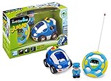 RC Fahrzeug Revell Control 23008 Junior RC Car-ferngesteuertes Polizei Auto mit 27 MHz Fernsteuerung für Kinderhände, ab 2, robust, einfach zu bedienen mit Spielfigur, Sound und LED-Blinklicht, bunt