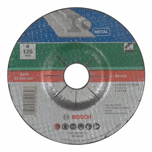 Bosch DIY Schruppscheibe Metall für Winkelschleifer (Ø 125 mm) - 2