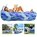 Produktbild LATIT Aufblasbares Sofa Wasserdichtes Aufblasbares Liege Air Sofa Aufblasbare Couch Tragbar Air Lounger Luftsack Luftsofa für Indoor Oder Outdoor, Reisen, Camping,Strand