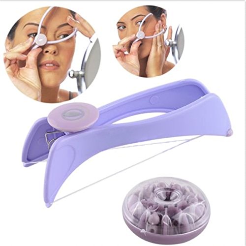 iDealhere Body Facial Hair Remover Threading Epilator Defeatherer Spring DIY Beauty Tool