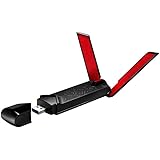 ASUS USB-AC68 Dual Band Wireless AC1900 USB Adapter, USB 3.0, 2 x External Adjustable Antenna with Stand MIMO, 3T4R, AiRadar Beamforming, Backward Compatible with USB 2.0 and 802.11 a/b/g/n Standard
