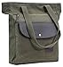 Produktbild Gusti Leder studio "Aria" Shoppertasche Shopper mit Rucksackfunktion Henkeltasche Damenhandtasche Freizeittasche Schultertasche Handtasche Rucksack Damentasche Canvas Büffelleder Grün 2H65-26-57