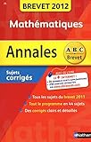 Image de ANNALES BREVET 2012 MATHS COR
