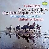 Herbert von Karajan - Franz Liszt - Berliner Philharmoniker - Les Preludes : Ungarische Rhapsodien Nr.2 & 4 Mazeppa - Deutsche Grammophon - 34 910 0 - Herbert von Karajan-Franz Liszt-Berliner Philharmoniker