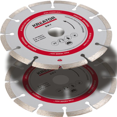 4 Stück Kreator Diamanttrennscheibe Ø 150 mm KRT082031 - 2