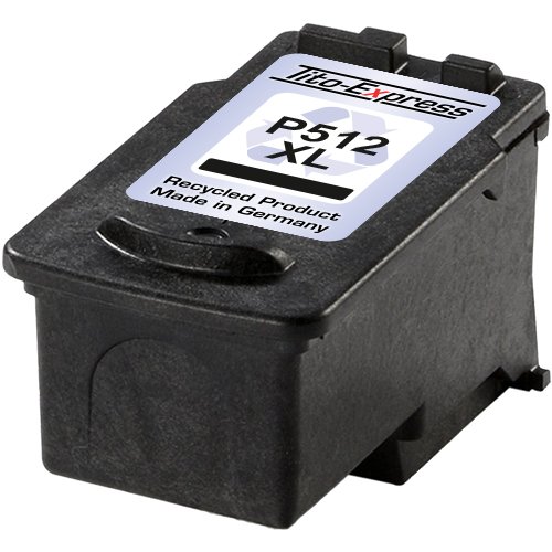 PlatinumSerie® Set 2x Tinten-Patrone für Canon PG-512XL & CL-513XL IP2700 MP230 MP240 MP250 MP260 MP270 MP280 - 3