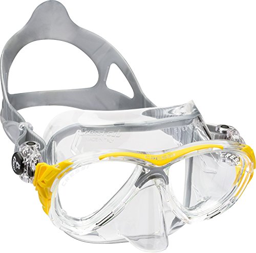 Cressi - Eyes EVO Crystal, Color Transparente,Amarillo