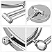 Chrome round 8" wall mirror vanity mirror cosmetic mirror double-sided 7X magnifying mirror