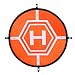 Produktbild Virhuck 80cm Faltbare Helikopter Helipad Launch Landing Pad für DJI Spark / DJI Phantom 2 3 4 Inspire 1 / DJI Mavic Pro, 4 Fixpunkte Wasserdicht Drohne Landeplattform Schutzschild - Orange und Braun