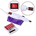 Elite99 220-240V 10W UK PLUG Fast Acrylic Electric Nail Drill Polishing Manicure Pedicure Buffing Nail Art Tool Kit File Bits White Machine DIY Salon Set