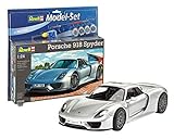 Revell 67026 Revell Modellbausatz Auto 1:24 - Porsche 918 Spyder im Maßstab 1:24, Level 4, originalgetreue Nachbildung mit vielen Details, , Model Set mit Basiszubehör, 67026