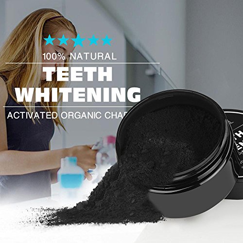 Loveso Zahnaufhellung 2017 Organische Natürliche Bambus Aktivkohle Zähne Bleaching Pulver Zahnpasta + 1pc Zahnbürste (Zufällige Farbe) - 5