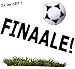 Produktbild 6 tlg. Set _ große _ Fensterbilder - " Fußball - FINAALE ! " - Sticker Fenstersticker Aufkleber - selbstklebend + wiederverwendbar - Fensterbild / z.B. für Fenster und Spiegel - Fensterdeko Fensterfolie Kinderzimmer - Postersticker Deko - Kinder - Fußballspieler / Fussball - Verein Sport - Fußballtor - Fussballer - Mädchen & Jungen
