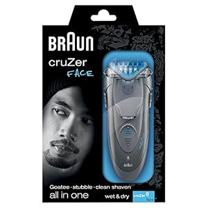 Braun CruZer6 Face - All-In-One Electric Shaver Plus Styler and Trimmer Wet and Dry - Image 2
