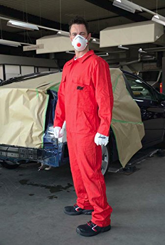 Werkstatt Schutzanzug Blaumann Latzhose Rally Overall 100% Baumwolle XXL XXXL HOCHWERTIG - 3