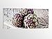 Produktbild Alu-Dibond Artischocken Gemüse Küche Artischocke 100x40cm Bild auf Aluminium AluDibond UV Druck gebürstet Wandbild Metall Effekt 16A3419, Alu Gr. 2:100x40cm