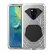 Produktbild Feitenn Huawei Mate 20X Heavy Duty Hülle, Rüstung Aluminiumlegierung Metallabdeckung Stoßstange Hybrid Soft Rubber Military Stoßfest Outdoor Hard Defender Männer Geschenk (Huawei Mate 20X, Silber)