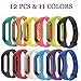 Produktbild Xiaomi Mi Band 2 Ersatzarmband,Silikon Wasserdichtes Bunt Mode Armband Gurt Clever Armband Ersetzen für Mi Band 2 Smart Armband für Xiaomi Band 2