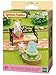 Produktbild Sylvanian Families 4535 Gartenbank mit Springbrunnen, Mehrfarbig