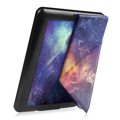 Fintie Hülle für Kindle Paperwhite – [Origami Serie] Leichte Multi-Winkel Stand Cover mit Auto Wake / Sleep Funktion für den neuen Kindle Paperwhite 2016 (mit 300 ppi-Display, 6 Zoll, und integrierter Beleuchtung) und alle Modelle von 2012, 2013, 2014, 2015 (Z -Die Galaxie) - 5