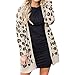 Produktbild TianWlio Jacken Parka Mäntel Herbst Winter Warme Jacken Strickjacken Damen Mäntel Leopardenmuster Mode Strickjacke Mantel Tops S