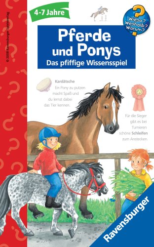 Preisvergleich Produktbild Ravensburger 23260 - Wieso Weshalb Warum Pferde und Ponys - Mitbringspiel