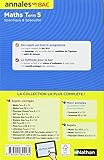 Image de Annales ABC du BAC 2015 Maths Term S spécifique et spécialité