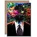 Produktbild NEW SLENDERMAN TREE HEAD SUIT BLANK GREETINGS BIRTHDAY CARD ART CP344