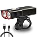 Produktbild TATTU Fahrradlicht BL05 Wiederaufladbare Frontlichter 2400 Lumen LED Fahrradlampe mit Halterung, 18650 Akku innen und Micro USB Ladekabel