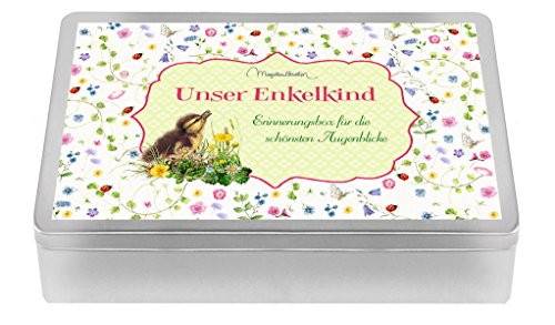 Preisvergleich Produktbild Aufbewahrungsbox - Unser Enkelkind (Marjolein Bastin): Erinnerungsbox für die schönsten Augenblicke