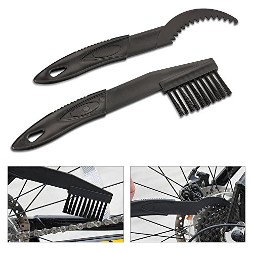 Fahrrad Kettenreinigungsgerät, Furado Kettenreiniger, Reinigung Scrubber Pinsel-Werkzeug im Set mit Ritzelbürste, Schnelles sauberes Werkzeug für Alle Arten von Fahrrad Kettenreinigung (blau) - 4