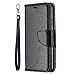 Price comparison product image Huawei P30 Pro Phone Case, PU Leather Wallet Phone Case Litchi Pattern Flip TPU Shockproof Shell Slim Fit Protective Cover for Huawei P30 Pro with Stand Card Holder Magnetic Closure - Black