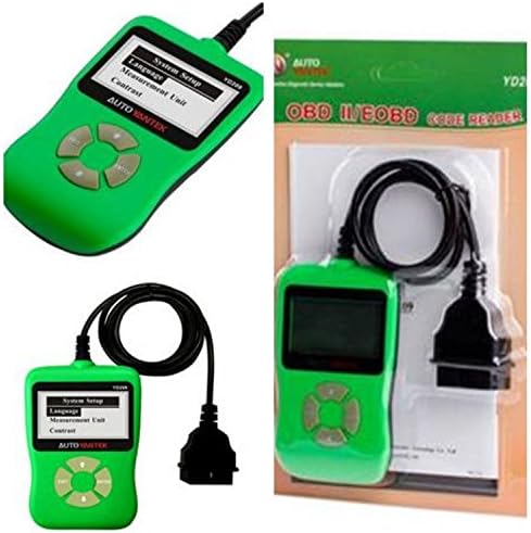 New OBDII YD 209 ,Auto Code Reader , DTC Car Engine Fault ,ECU Scan and Repair Tool ,Diagnostic Machine for All Cars .(green)