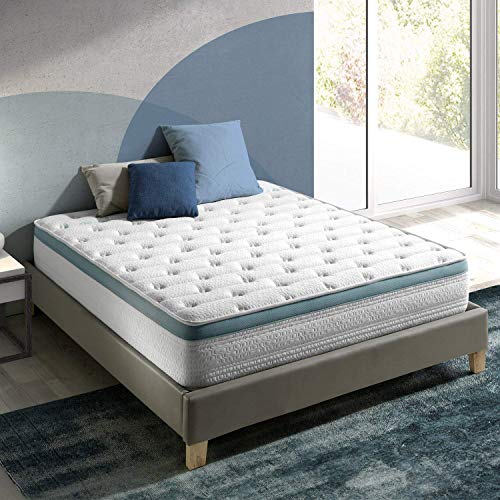 Mesita de Noche de Madera con cajón Berna, Color Blanco