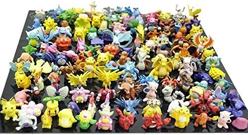 BIGOCT Pokemon Miniature Action Figure (144 Piece)