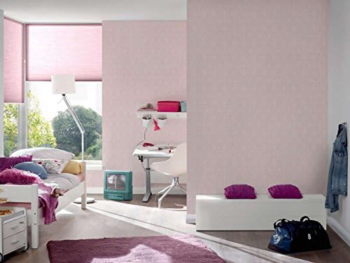 Geometric Wallpaper Shabby Polished Pale Pink Gentle On TnT. ecodeko 17710 – 26