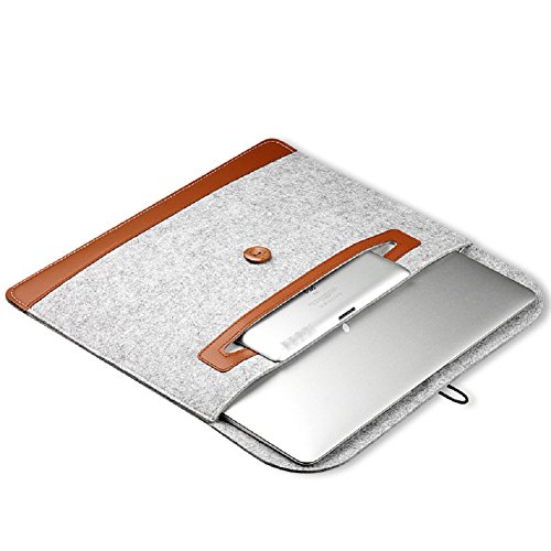 Stoßfest Filz Sleeve Laptop Hülle Tablet Ultrabook Schutzhülle Tasche für Laptop/ Notebook/ Computer/ Chromebook/ MacBook/ MacBook Pro/ MacBook Air/ Ultrabook Computer - 3