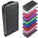 Produktbild Für Huawei Honor 6A Flip Tasche mit Magnetverschluss Hülle Cover Case Schwarz