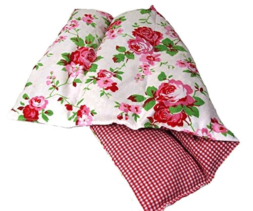 Cookies-Market Dinkelkissen Wärmekissen Körnerkissen ca. 60 x 20 cm Rosenrot