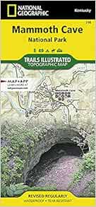 Mammoth Cave Trail Map Mammoth Cave National Park: Trails Illustrated National Parks (National  Geographic Trails Illustrated Map): Amazon.co.uk: National Geographic Maps:  0749717010130: Books