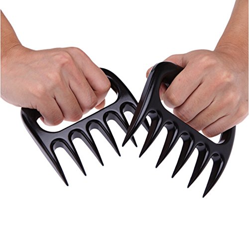 Edealing 2 X Küche Bear Paw Meat Handler Forks Perfekt für die Türkei Huhn und Gelenke Pork Shredder Puller - 2