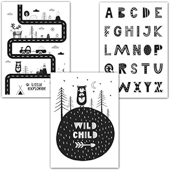 Kinderposter Im Skandinavischen Stil Babyposter Fur Babyzimmer Elafi 3er Set Poster Fur Kinderzimmer Din A4 Ohne Bilderrahmen Set 2 Bilder Fur Madchen Jungen Sidra Hospital