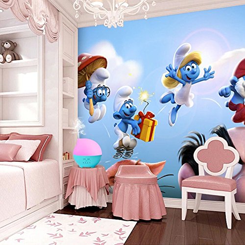 YCTA® 300ml Aroma Diffusor Luftbefeuchter Ultraschall mit 7 farben LED Farbwechsel Duftzerstäuber Humidifier Essential Oil Diffuser Purifier für Babies Kinder Haus Yoga Büro Spa (Blue) - 3