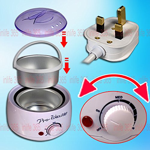 Generic Wax Handle Pot Waxing Heater Warmer Hair Removal Depilatory Paraffin 500ml