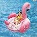Produktbild QIANGUANG riesige aufblasbare Ride-fähige Flamingo Schwimmen Ring Pool Float Rohr Partei Ventile Rapid Sommer Outdoor Raft Dekorationen Spielzeug für Erwachsene und Kinder (Flamingo)