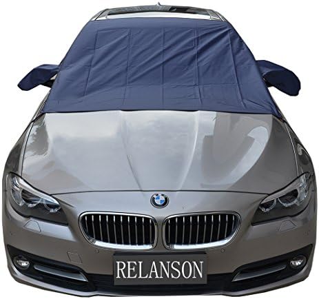Relanson Premium Car Snow Cover - Windshield Snow Cover for Automobiles - Design Protects Windshield and Wipers from Snow, Ice, and Frost Build up (62"*56")
