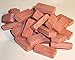 Produktbild Modellbau Backstein/Ziegelstein ca. 23x10x5mm - 100 Stück - Ziegelrot
