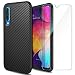 Produktbild AROYI Samsung Galaxy A50 Hülle Silikon & HD Panzerglas, Handyhülle Samsung A50 Slim Silikon Soft TPU Bumper Hüllen Kratzfeste Stoßfest Schutzhülle für Samsung Galaxy A50 Smartphone - Schwarz
