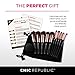 Rose Gold 10 Piece Professional Kabuki Contouring Makeup Brush Set with Taklon Synthetic Hair for Face, Cheeks and Eyes, Liquid Cream Powder Mineral Make Up, BONUS Complexion Beauty Sponge Blender